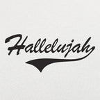 Hallelujah Retro Varsity Script