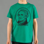 Alexander Hamilton Portrait on Dollar Bill Style Design