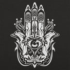 Hamsa Hand with Protective Evil Eye Symbol