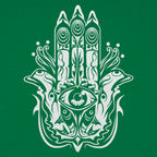 Hamsa Hand with Protective Evil Eye Symbol