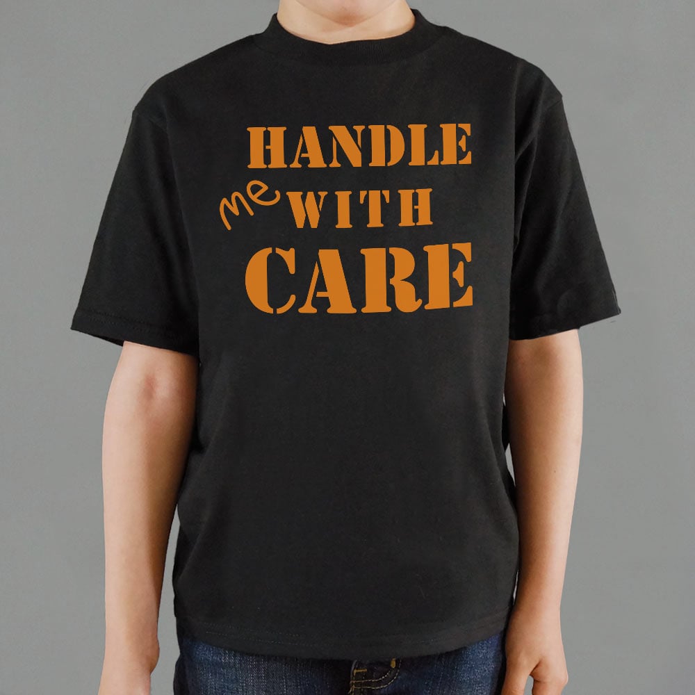 Handle Me With Care Fragile Package Stencil Design