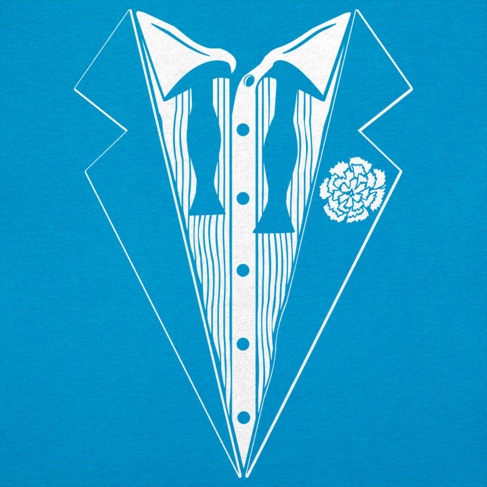 Hangover Tuxedo Crooked Bow Tie Costume Print