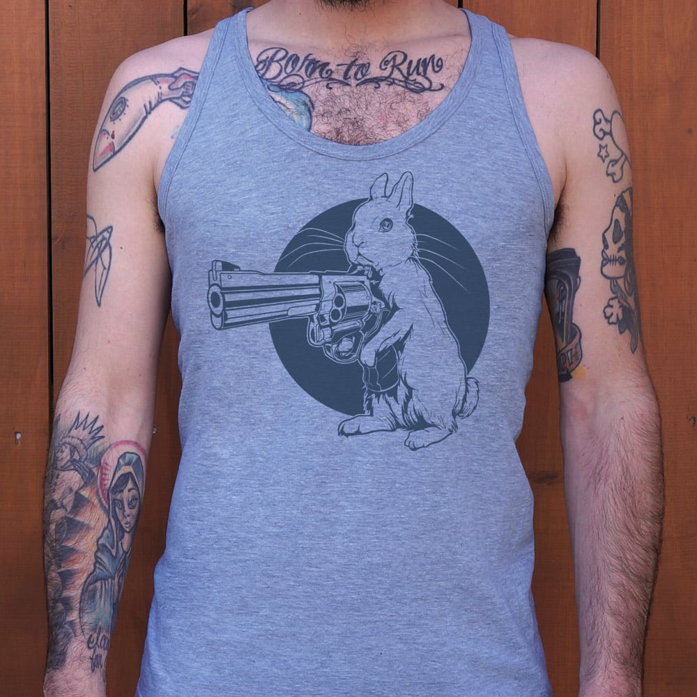 Hare Trigger - Rabbit Holding Revolver