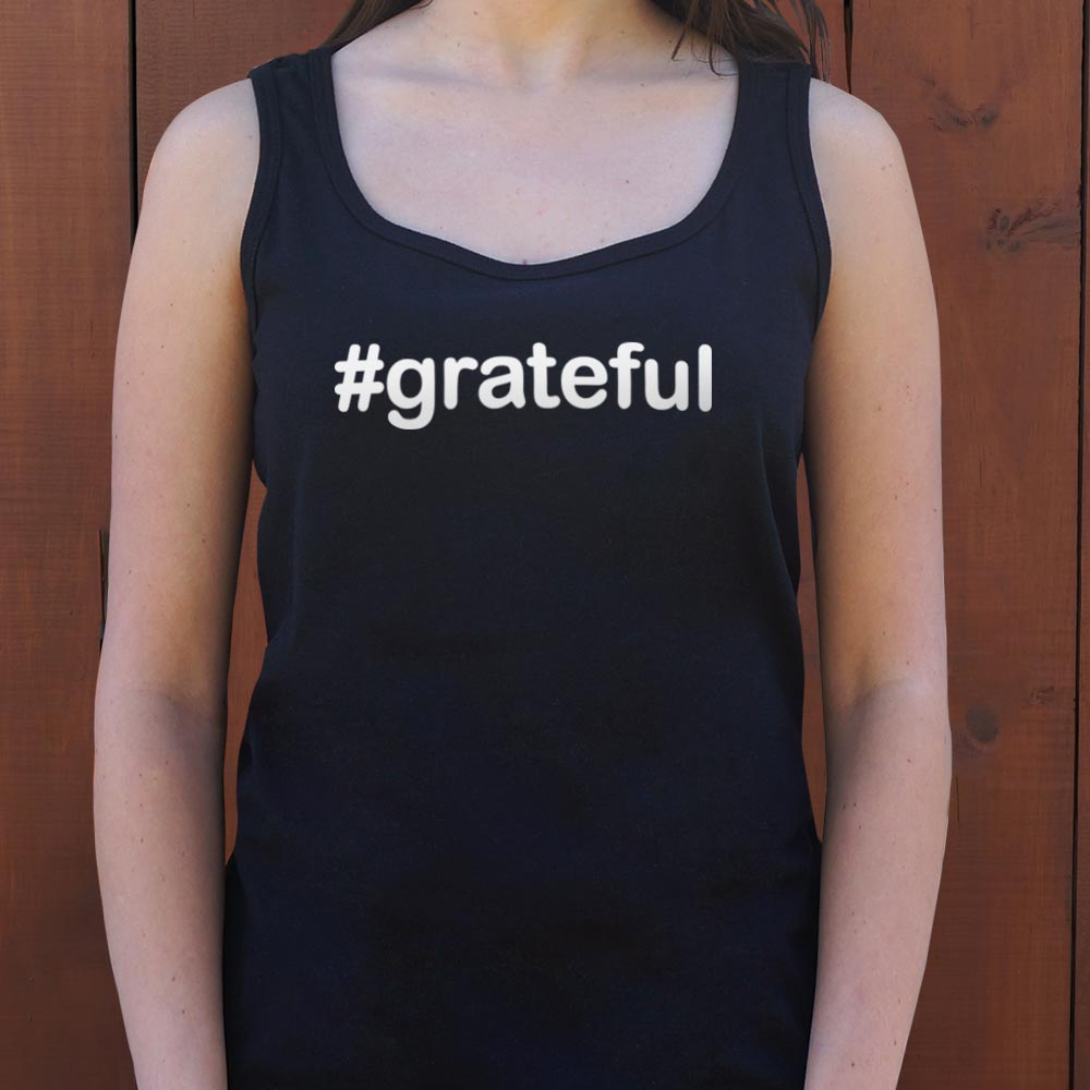Hashtag Grateful Social Media Gratitude Quote