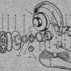 Headphone Anatomy Exploded Parts Diagram