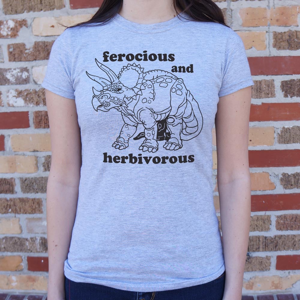 Ferocious and Herbivorous Triceratops Dinosaur