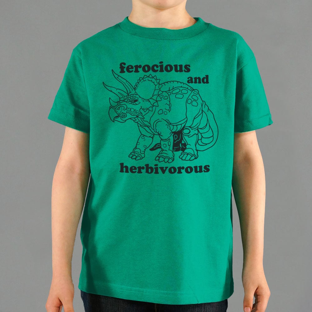 Ferocious and Herbivorous Triceratops Dinosaur