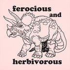Ferocious and Herbivorous Triceratops Dinosaur