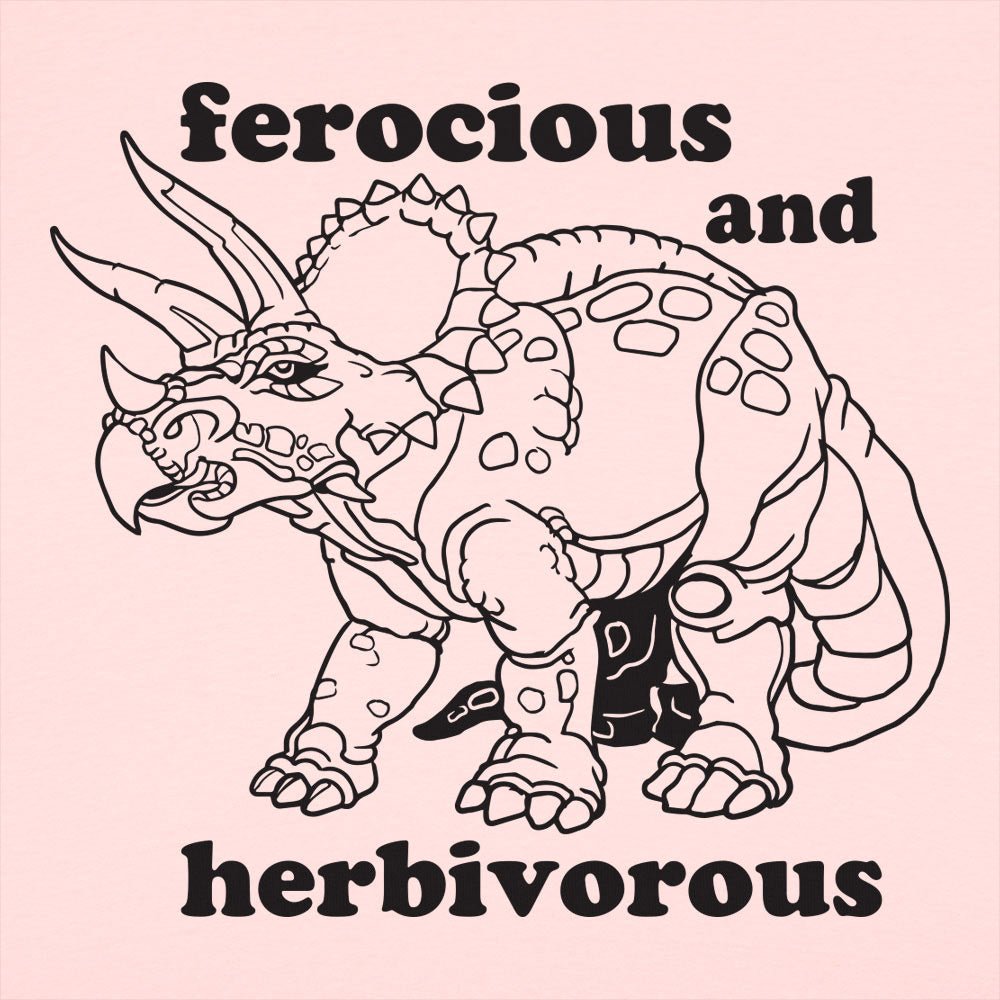 Ferocious and Herbivorous Triceratops Dinosaur