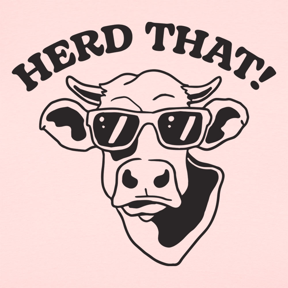 Herd That Cool Cow Wearing Sunglasses