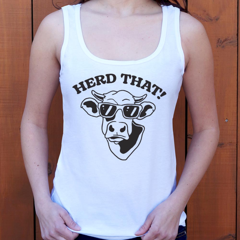 Herd That Cool Cow Wearing Sunglasses