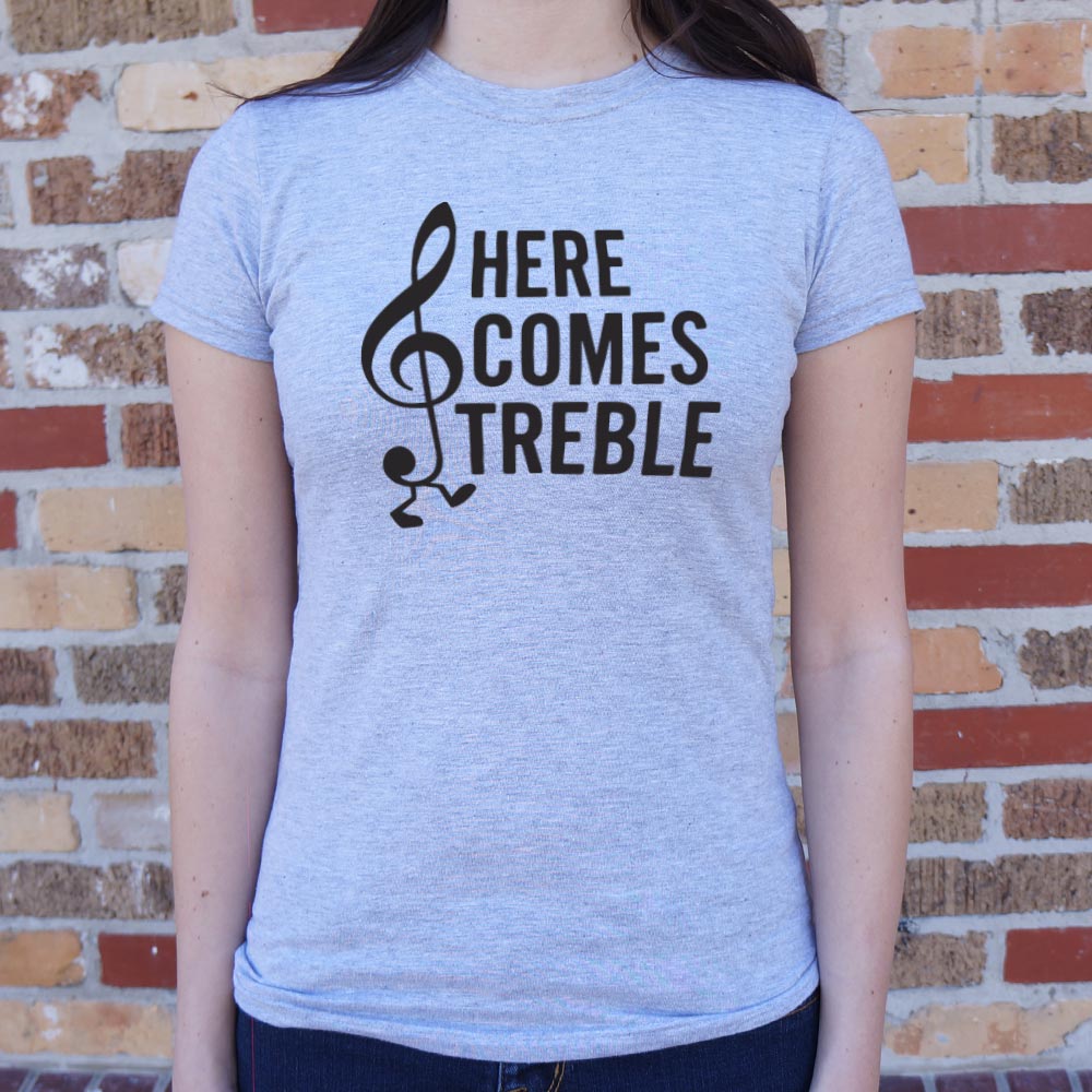 Here Comes Treble Walking Treble Clef Music Note