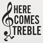 Here Comes Treble Walking Treble Clef Music Note
