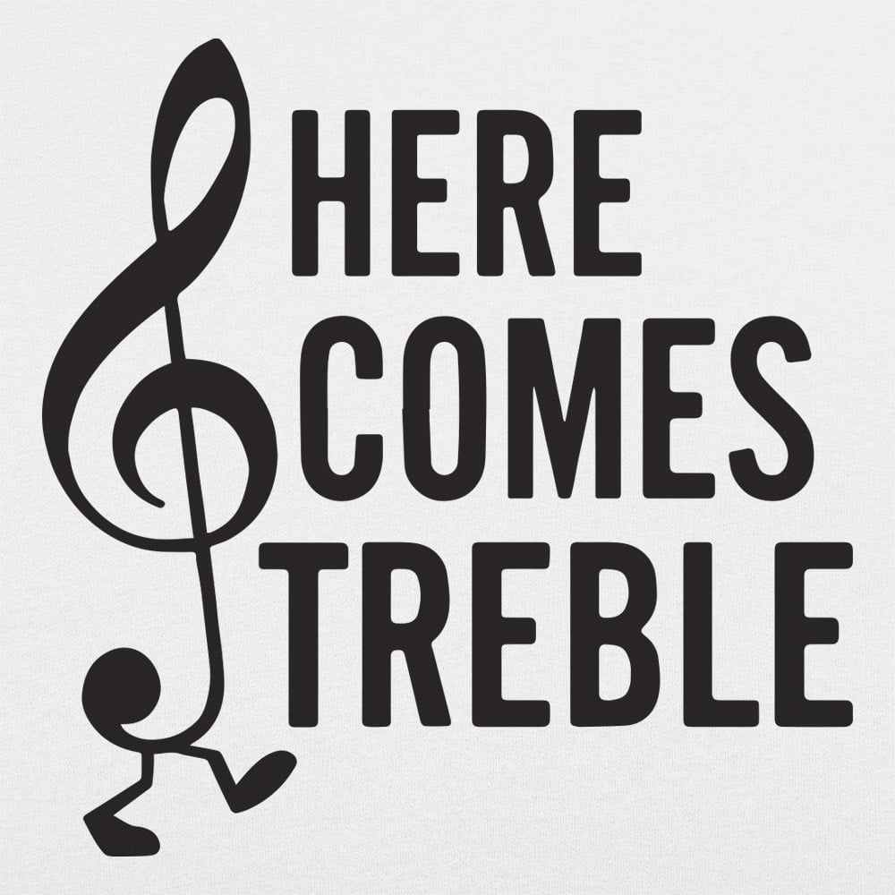 Here Comes Treble Walking Treble Clef Music Note