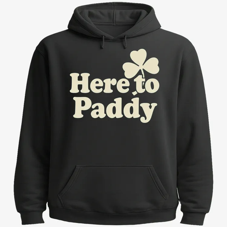 Here to Paddy St. Patrick's Day Shamrock Pun