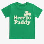 Here to Paddy St. Patrick's Day Shamrock Pun