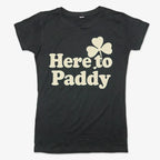 Here to Paddy St. Patrick's Day Shamrock Pun
