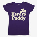 Here to Paddy St. Patrick's Day Shamrock Pun