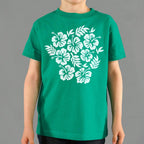 Hibiscus Floral Hawaiian Print Pattern