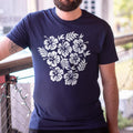 Hibiscus Floral Hawaiian Print Pattern