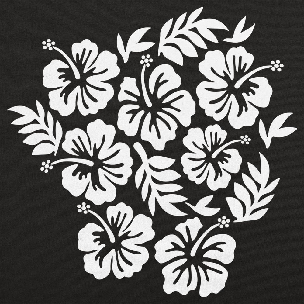 Hibiscus Floral Hawaiian Print Pattern