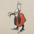 Hieronymus Bosch Bird Man on Ice Skates