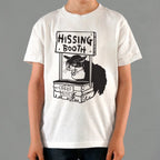 Hissing Booth with Angry Cat and Free Hisses Sign
