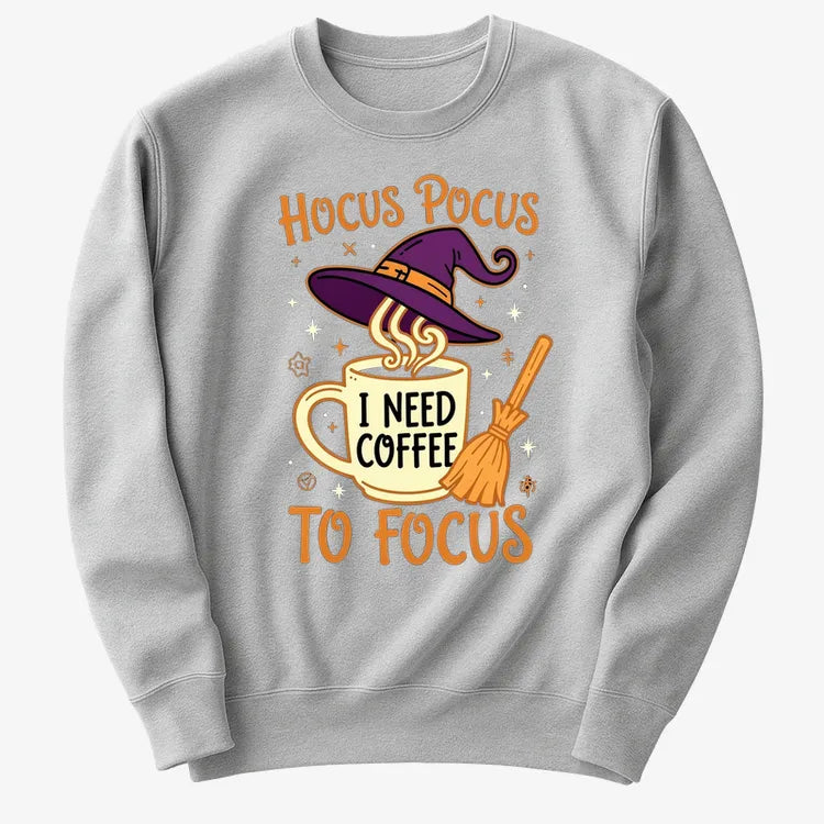 Hocus Pocus I Need Coffee to Focus