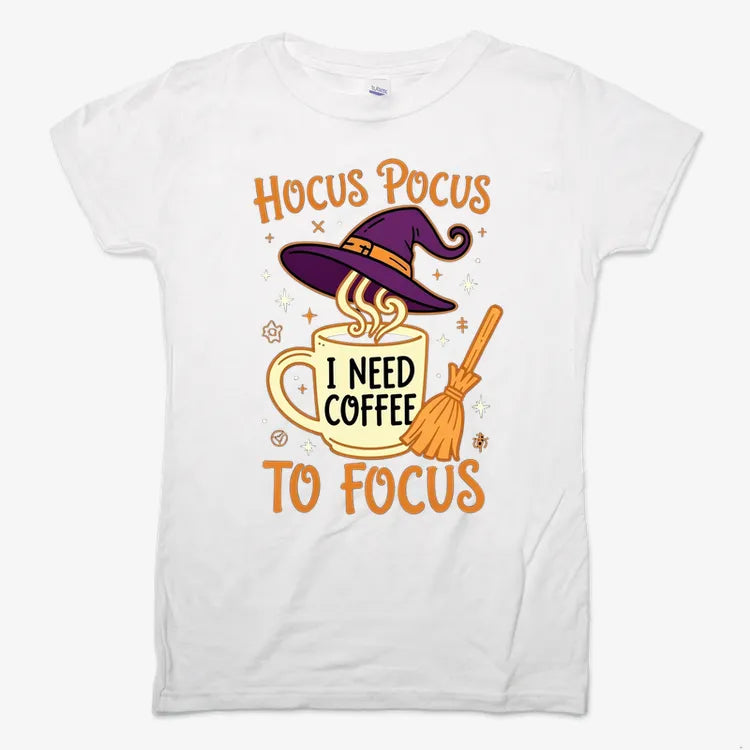 Hocus Pocus I Need Coffee to Focus