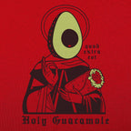 Holy Guacamole Avocado Saint with Taco