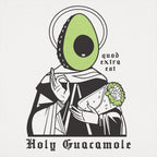 Holy Guacamole Avocado Saint with Taco