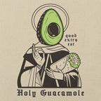 Holy Guacamole Avocado Saint with Taco