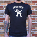 Home Run Football Player Celebrating Touchdown
