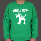 Home Run Football Player Celebrating Touchdown