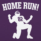 Home Run Football Player Celebrating Touchdown