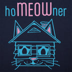 hoMEOWner Cat Face House Pun