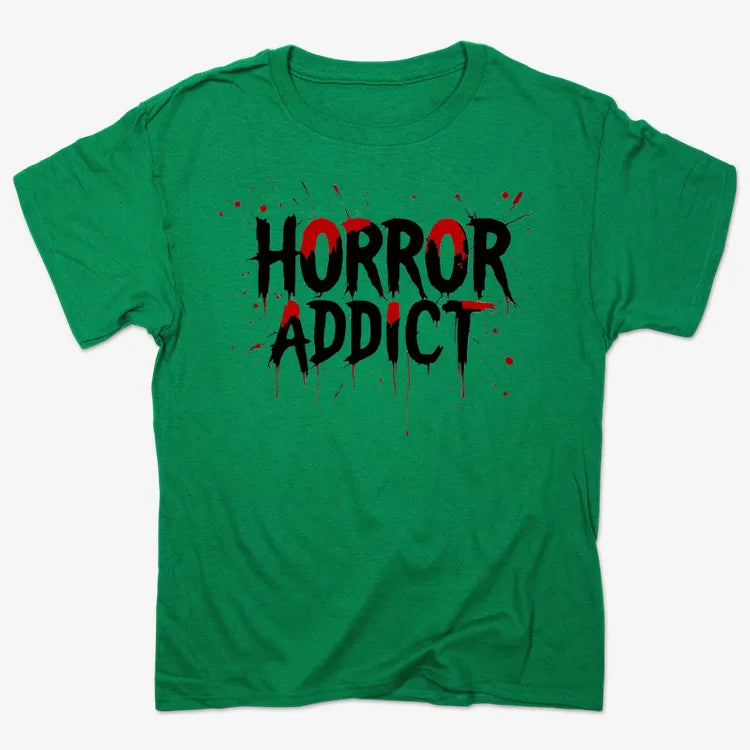 Horror Addict Blood Drip Graphic