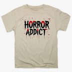 Horror Addict Blood Drip Graphic