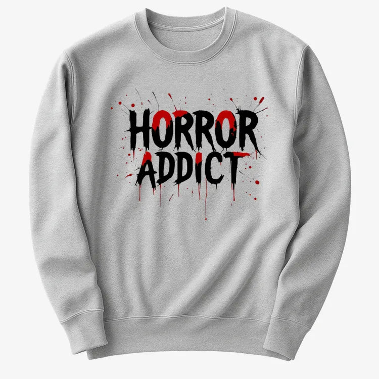 Horror Addict Blood Drip Graphic
