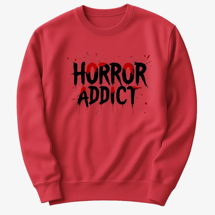 Horror Addict Blood Drip Graphic