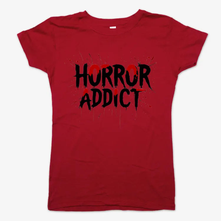 Horror Addict Blood Drip Graphic