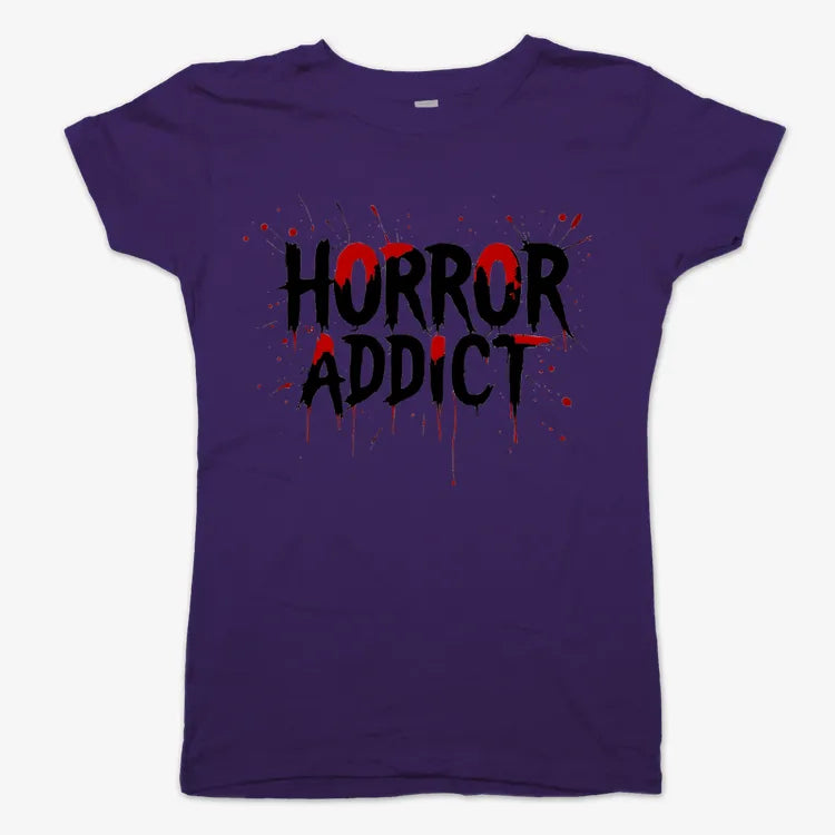Horror Addict Blood Drip Graphic