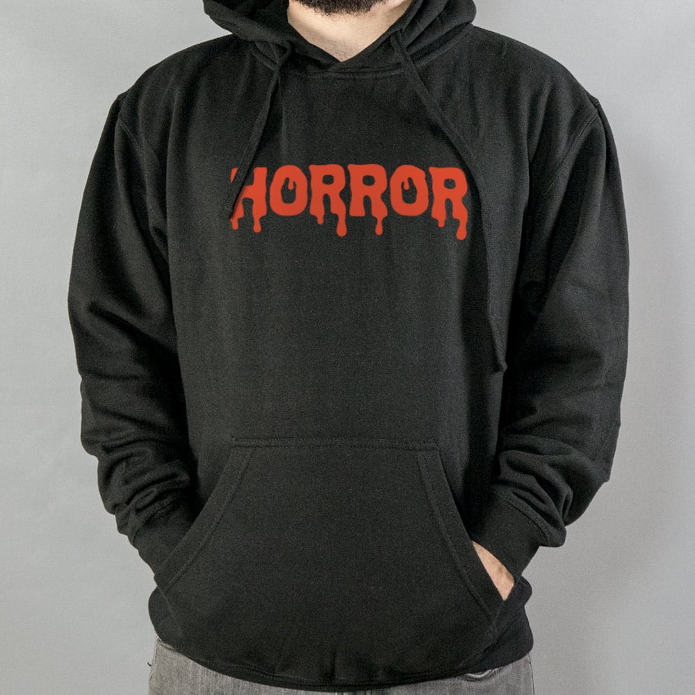 Horror Dripping Blood Text