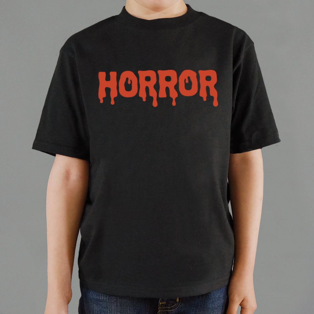 Horror Dripping Blood Text