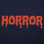 Horror Dripping Blood Text