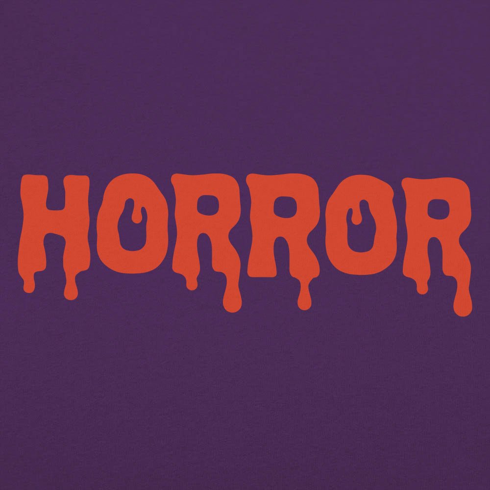Horror Dripping Blood Text