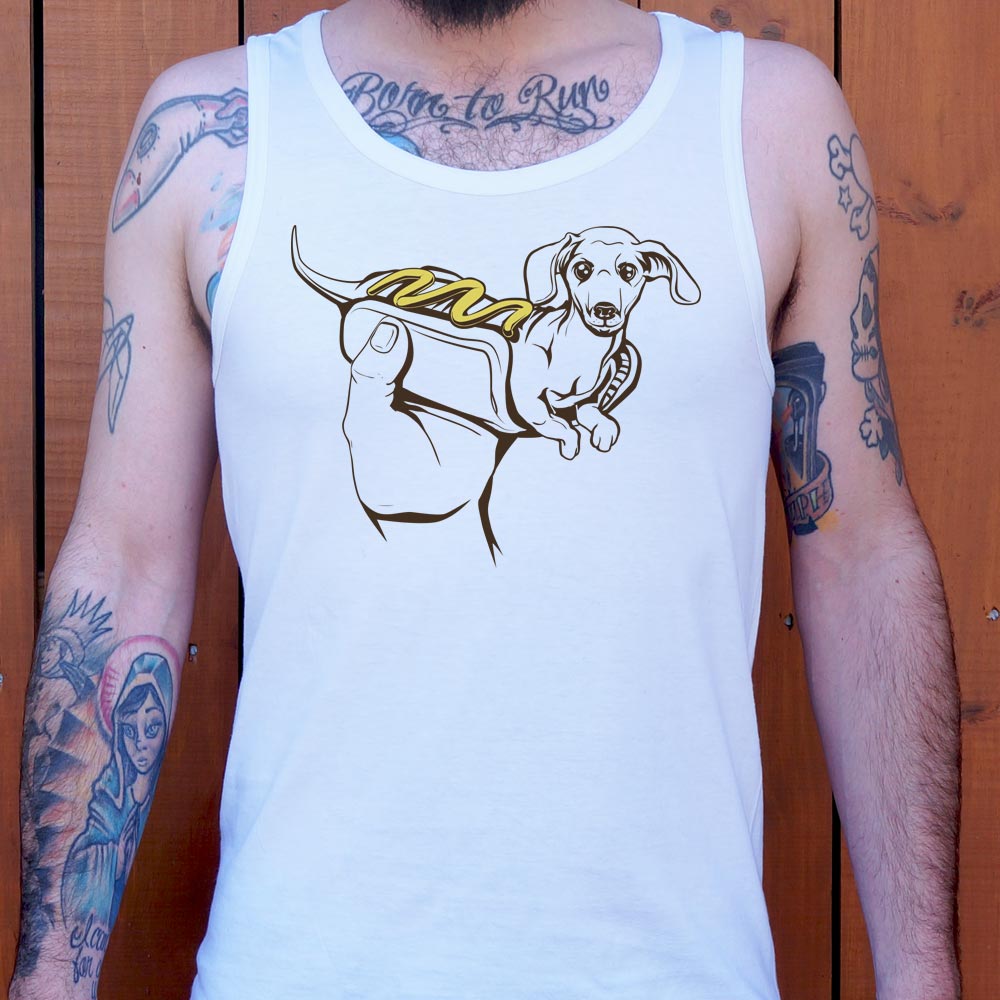 Hot Dog Dog Dachshund in a Bun