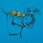 Hot Dog Dog Dachshund in a Bun