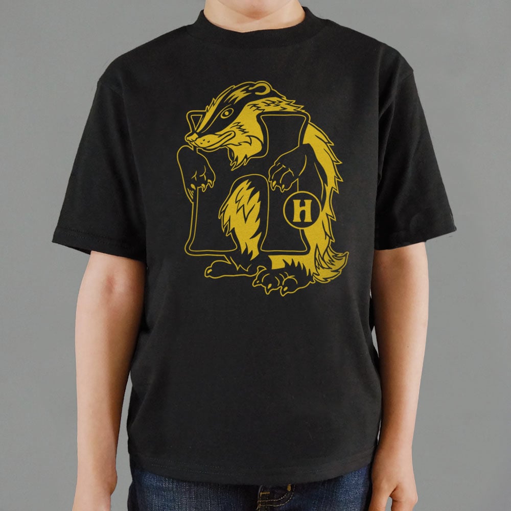 House Of Badger Wizard School House Crest