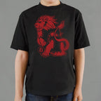 House Of Lion Red Lion Crest Emblem